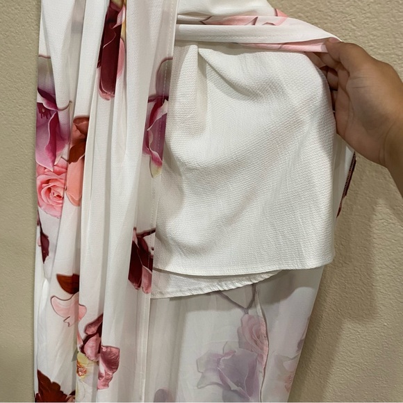 Hello Molly Take Me To Milan Maxi Dress White Size 8 - Picture 10 of 14